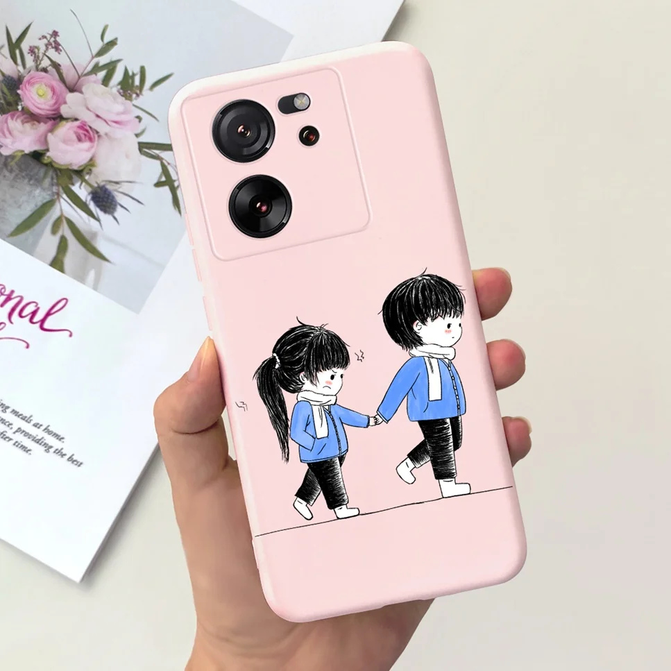 For Xiaomi 13T Case 13 T Pro 5G Candy Paint Soft Silicone Shockproof Phone Cases For Xiaomi 13T Mi13T Pro Bumper Cover Capa