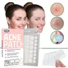 72Pcs Invisible Removal Pimple Anti-Acne Hydrocolloid Patches Spots Marks Concealer Waterproof Repair Sticker 4