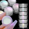 6Box/set Glitter Mirror Dust Nail Powder Chameleon Aurora Metallic Effect Pigments Laser For UV Gel Nail DIY Manicure Decoration 5