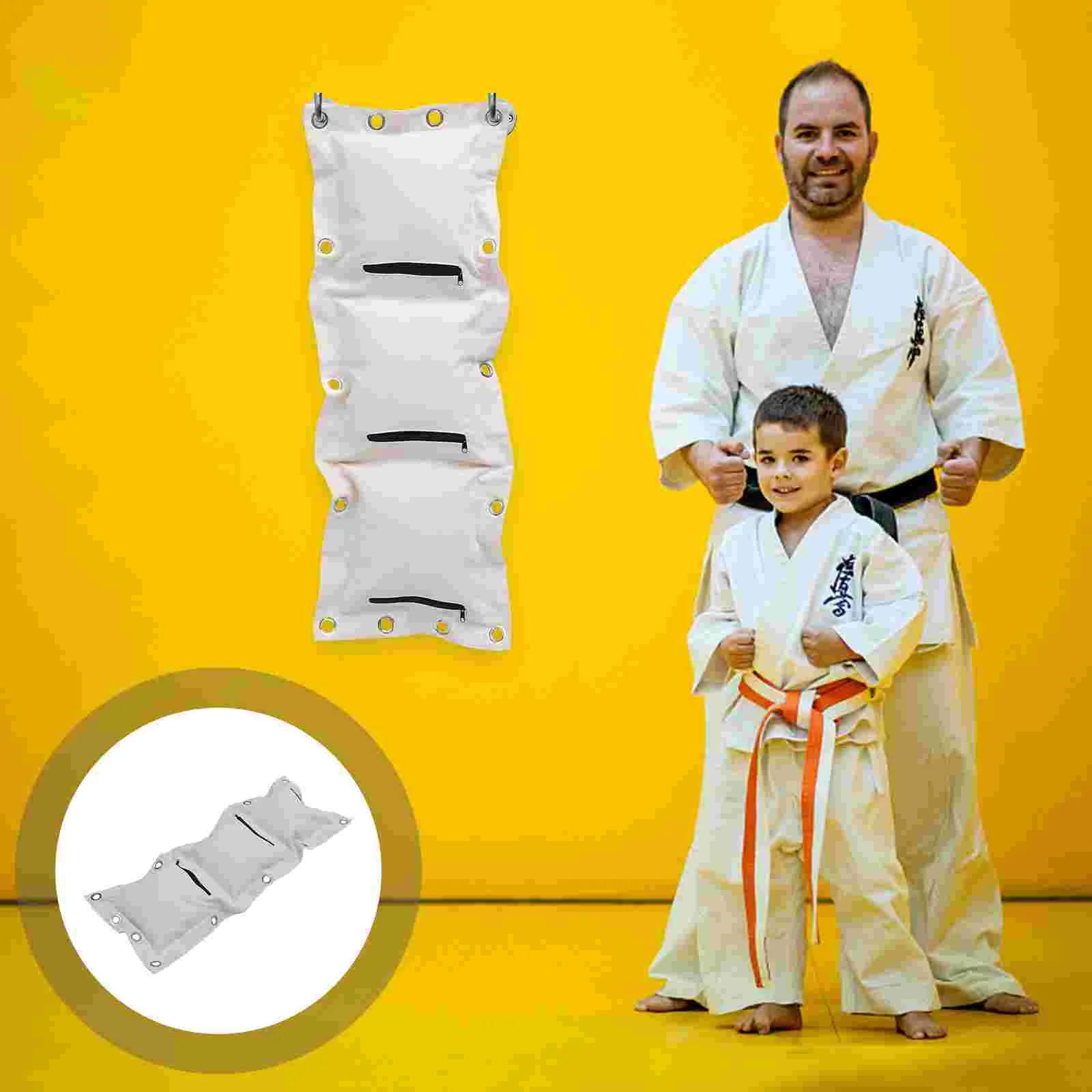 

1pc Thickened Large Wing Wall Boxing Triplet Boxing Bag (Beige)