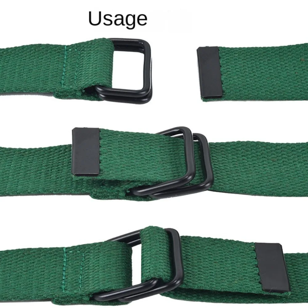 Opilroyn Cinture ad anello a D da uomo – Cinture ad in corda – Cintura in tessuto con doppia fibbia per pantaloni gonne camicie a cinghia unita unisex favore di Natale