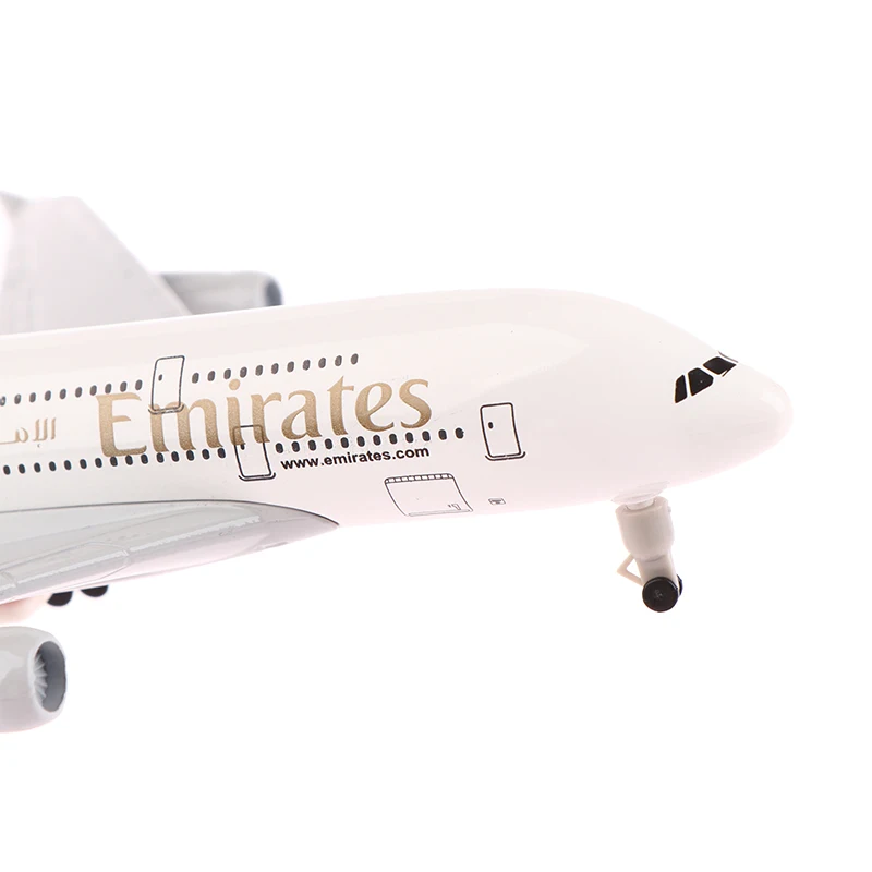 20 cm 1:200 Aircraft Model Emirates Airbus A380 Metal