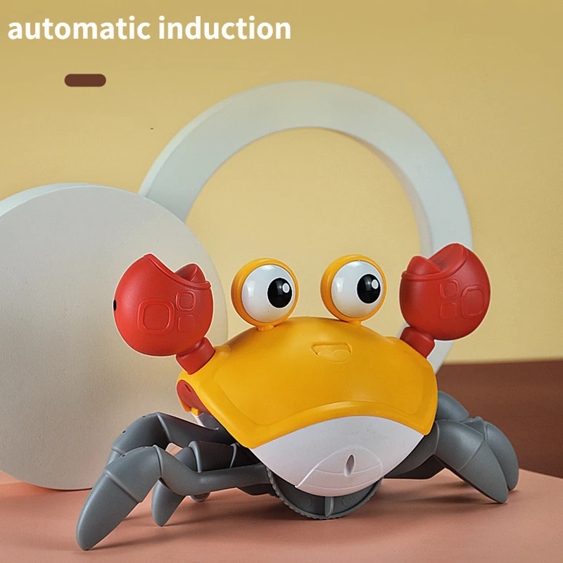 Cat Squeak Toy Automatic Smart Sensing Interactive Eletronic Induction Escape Cat Teasering Play USB Rechargeable Toy for Kitten 
