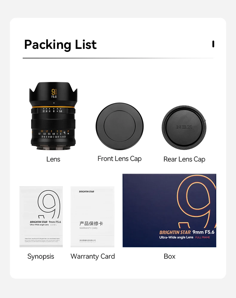 Wide Angle List Of L Mount Lenses Meike FF Prime Cine Lens -85mm