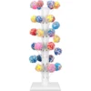 60 Holes Wood Lollipop Stand Filled Lollipop Display Stand Decorative Candy Table Holder for Baby Showers Anniversaries Party 1