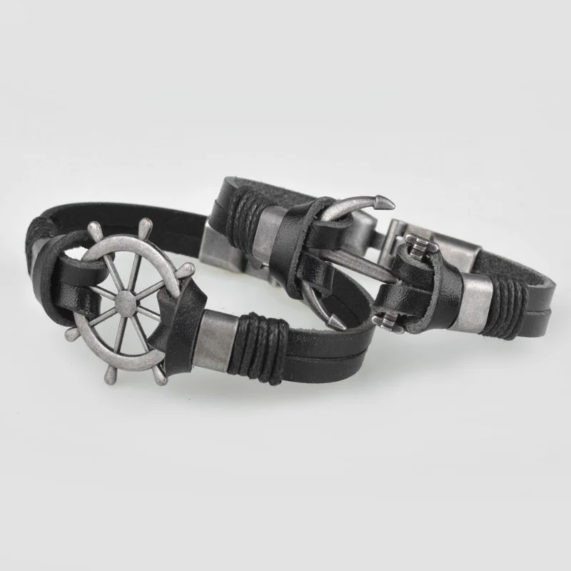 Man-s-Bracelet-Fashion-Vintage-Punk-Stainless-Steel-Jewelry-Accessories ...