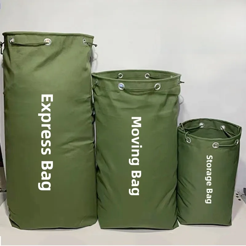 Extra Large Thi Canvas Bag Moving Lage Bag High Capaci Storage Bag Jute Bag Wrap Bag Eco-Friendly op Bag