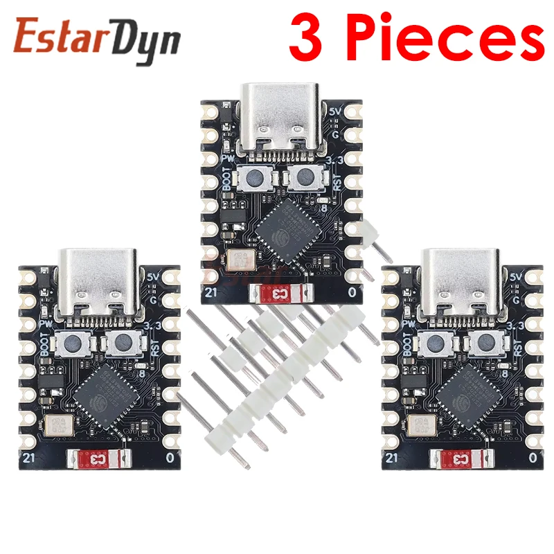 ตัวเลือกสินค้า บอร์ดพัฒนา ESP32-C3 Mini ครบเครื่อง WiFi+Bluetooth