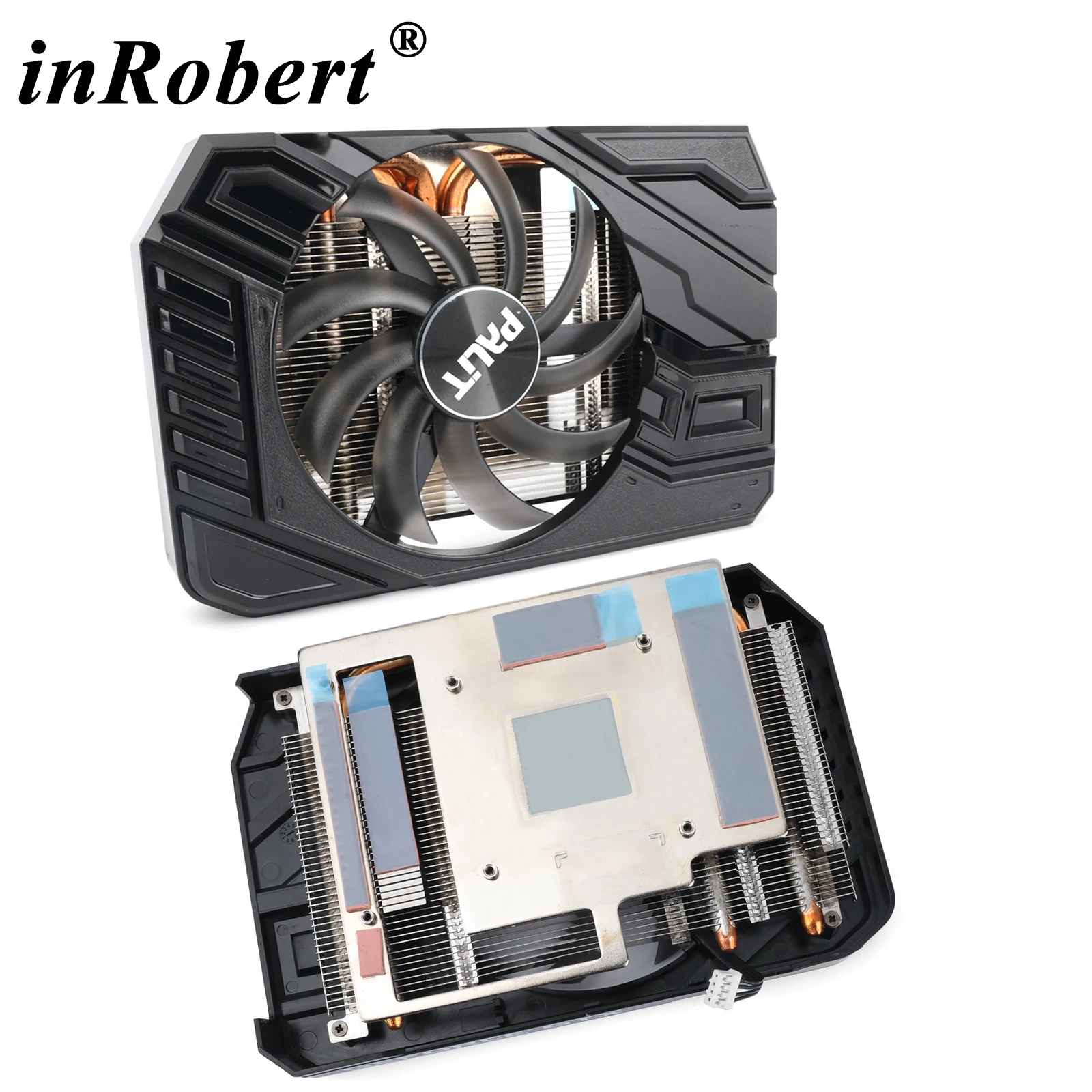 Ventilador Dissipador de Calor para Palit Rtx2060 Stormx oc Gtx 1660 Stormx 6144mb 95 mm Fdc10u12s9-c Novo