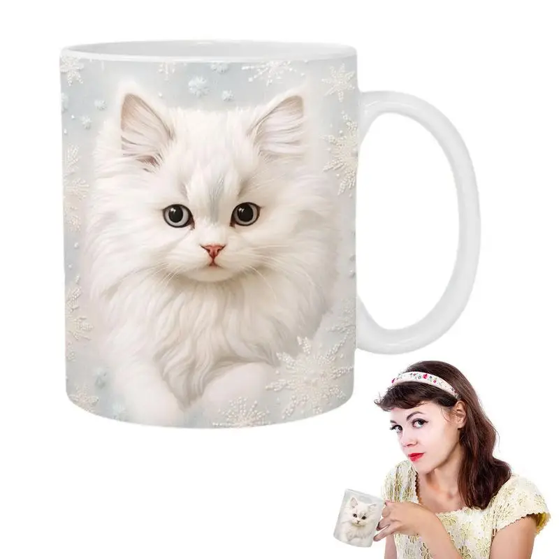 

creative cat coffee mugs creamic mug for hot cold water drinking coffee mugs for coffee lovers houdehold drinkware accessories