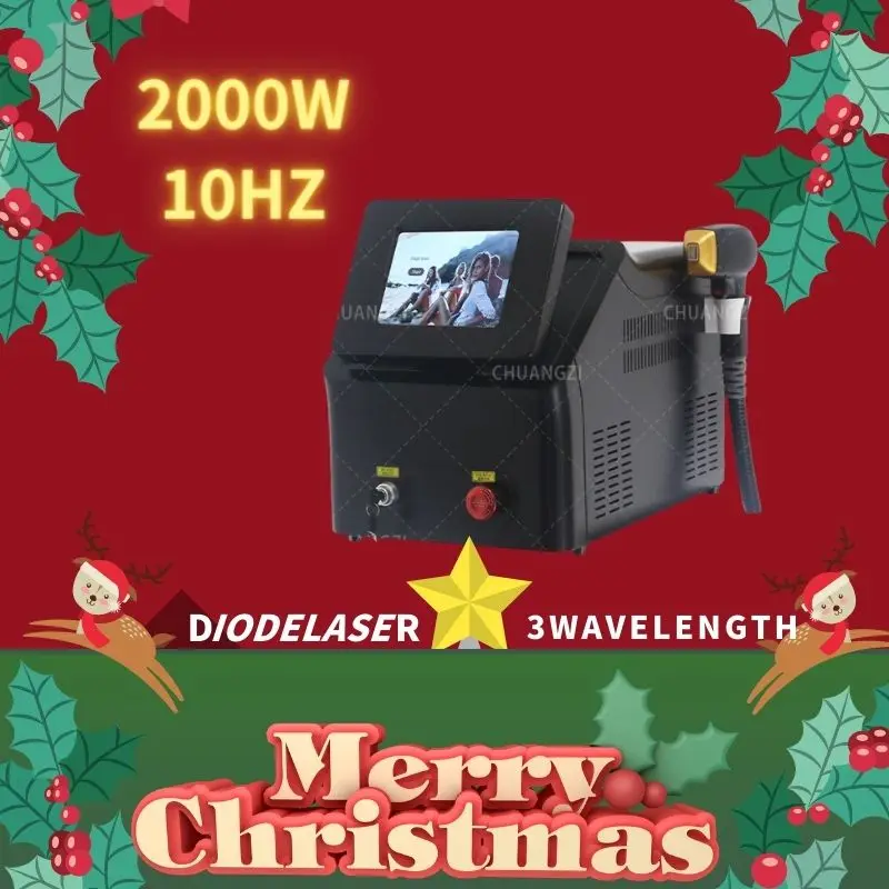 

Diode Laser Freezing Point Painless Hair Removal 2000W 755 808 1064nm Wavelength Suitable For Homes And Beauty Salons