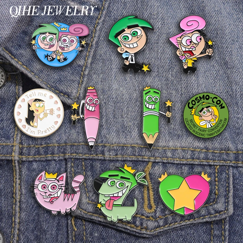 1-10 TEILE/SATZ Cartoon Animation Film Brosche Emaille Pins Lustige Anime Brosche Rucksack Kleidung Revers Abzeichen Schmuck Geschenk Kinder freunde