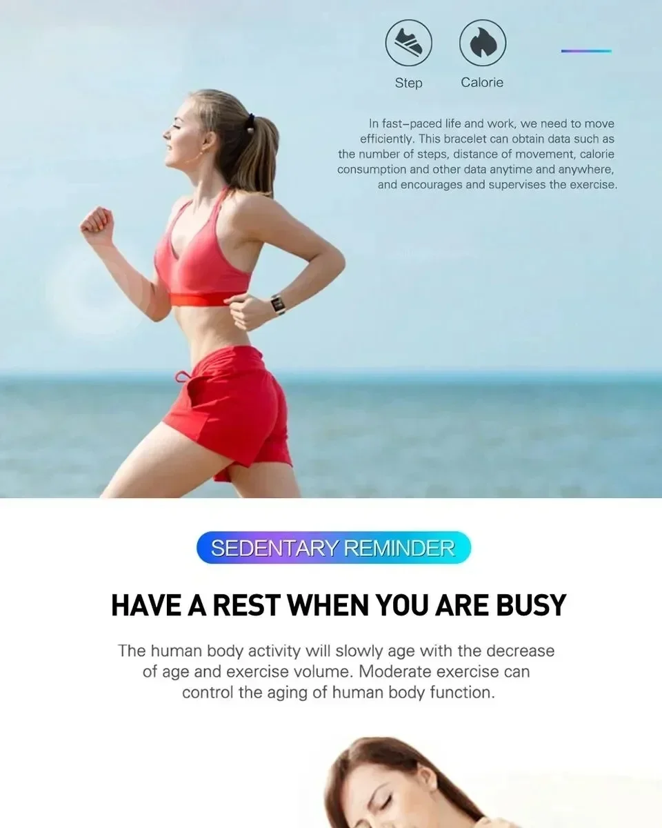A Woman Running In Red Shorts