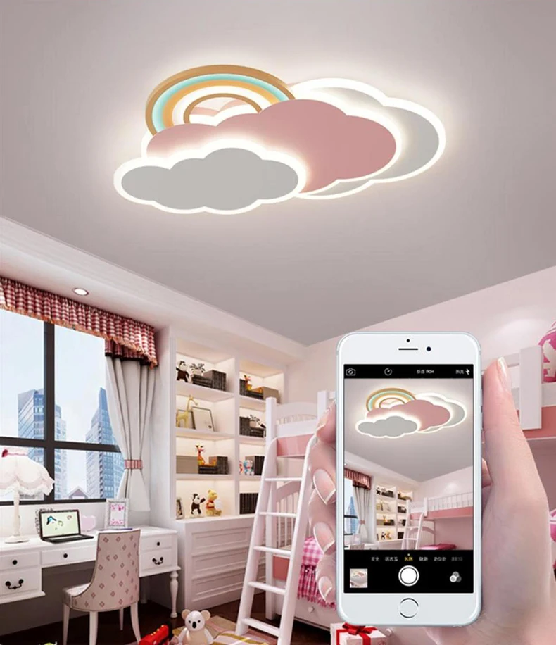 Rainbow Cloud Ceiling Lamp 5