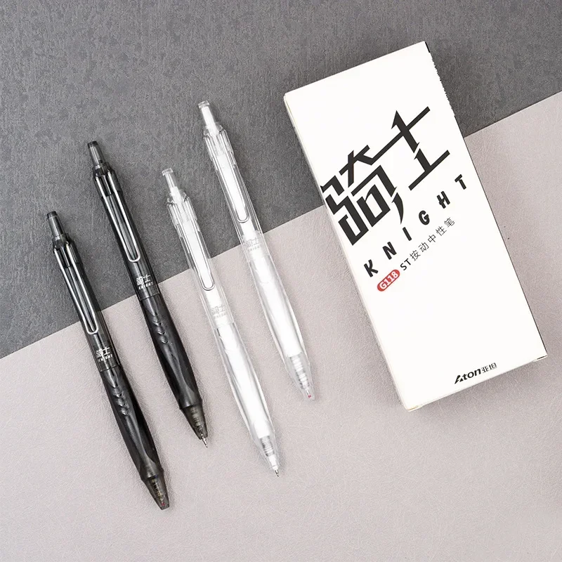 

Double Bead Press Neutral Pencil Straight Posture Decompression Test for Office Students Simple Water Resistant Neutral Pencil