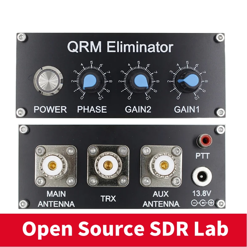2  QRM ű, X HF 뿪, UHF, SL16-SMA, 1-30 MHz,  PTT  ׷̵, QRM ű 찳 ̽