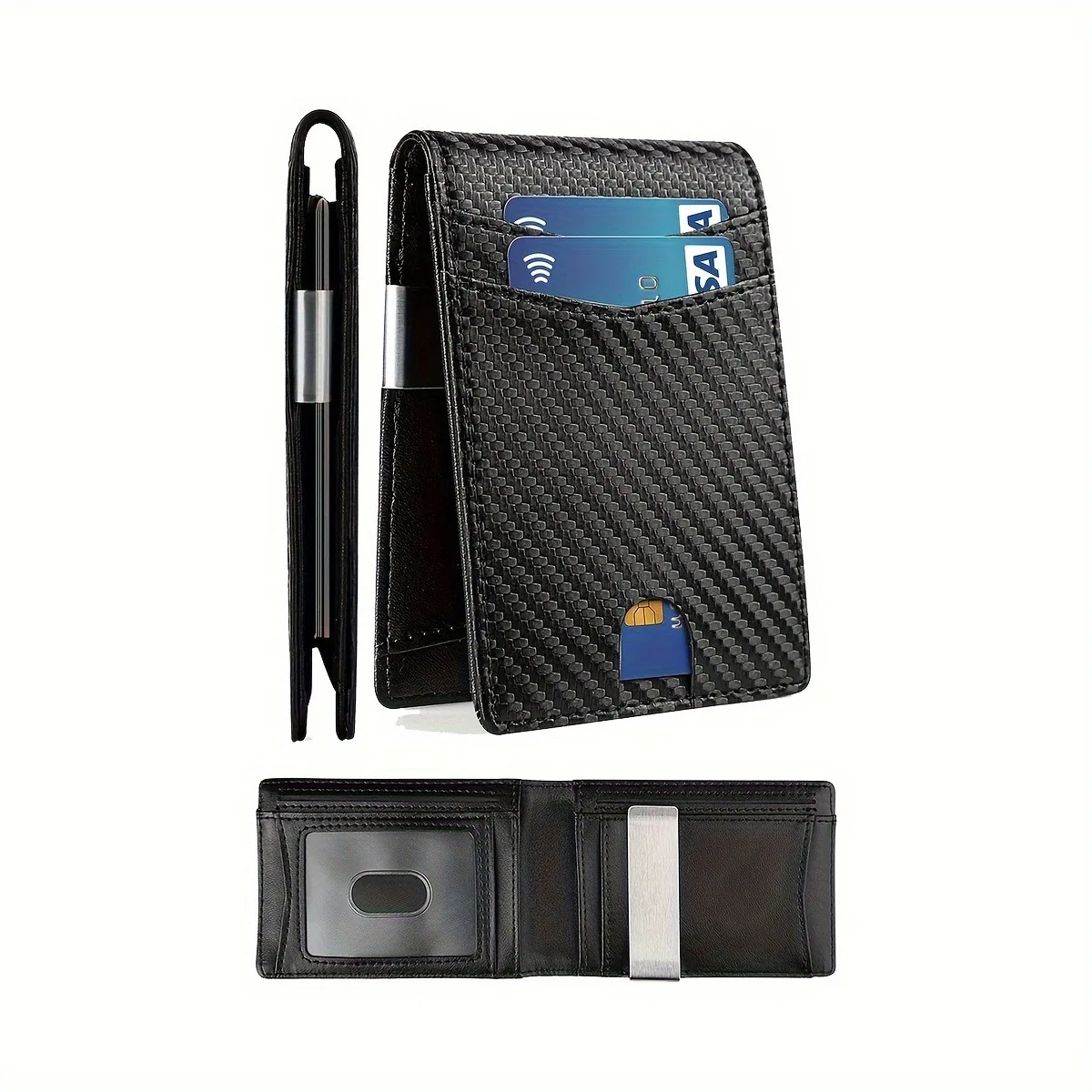 Mutural Minimalist Slim Wallet for Men 1