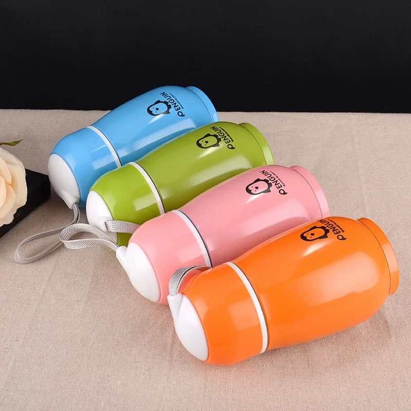 250ml Mini Pumpkin Thermos Stainless Steel Cute Girl Student Thermal Water  Bottle Coffee Cup Mug Travel Pocket Water Bottle - AliExpress