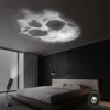 Skull projection lamp, USB lighting night light 1