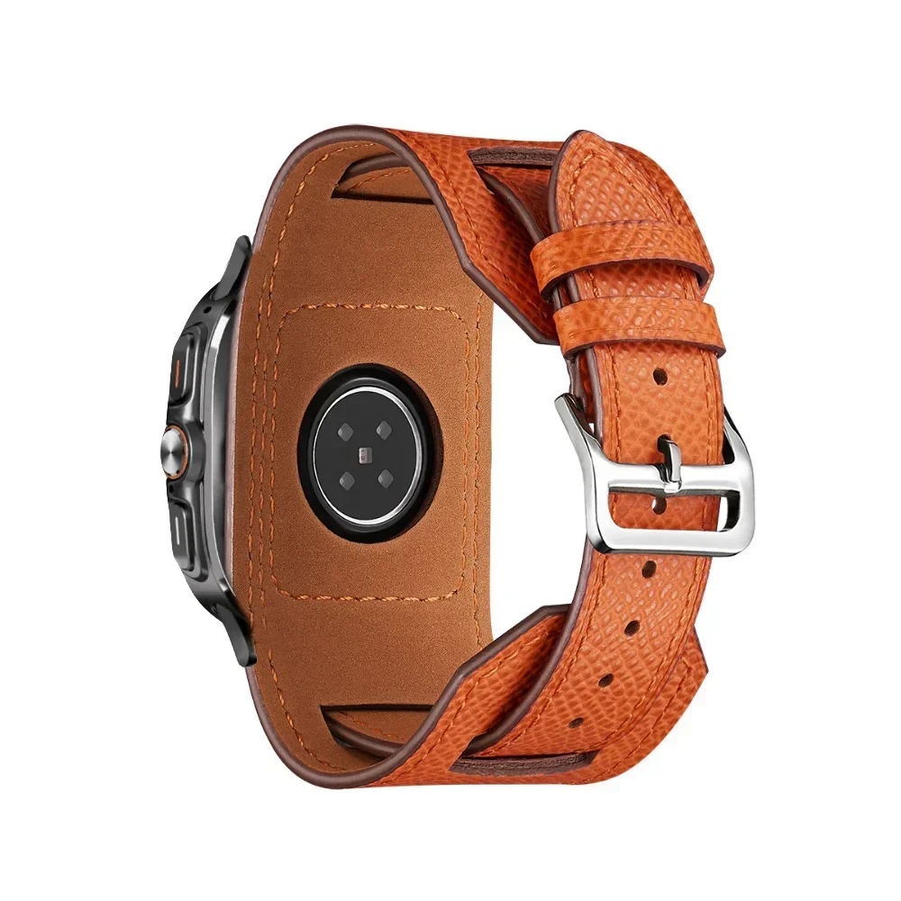 Premium Leather Band - Comfortable Bracelet for Smartwatches