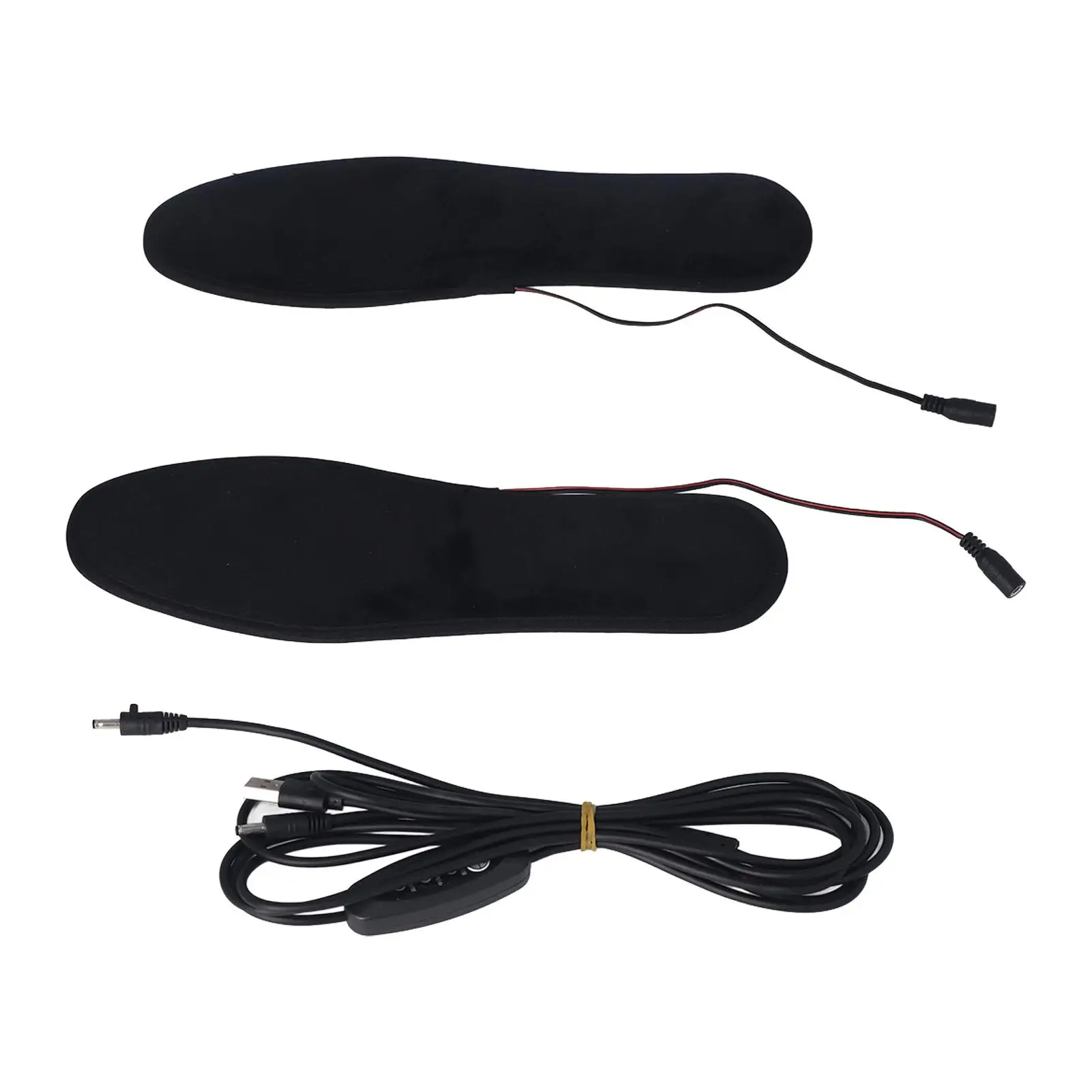 Adjustable USB Heated Insole: Winter EVA Warm Shoe Insert for Outdoor Hiking-Cuttable, 5V, Unisex