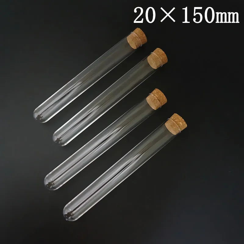 Plastic Test Tubes Length 60mm To 180mm Transparent Plastic Test Tubes