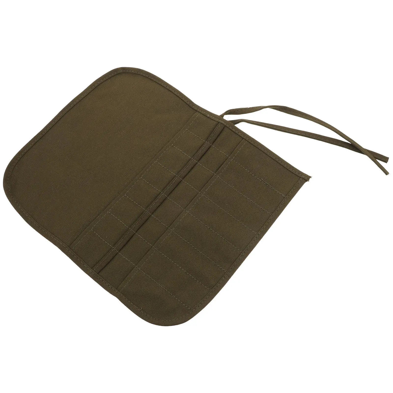 페인트 브러시 롤업 캔버스 가방 연필 케이스 다기능 보관 주최자 휴대용 보호 주머니 페인트 브러시 보관