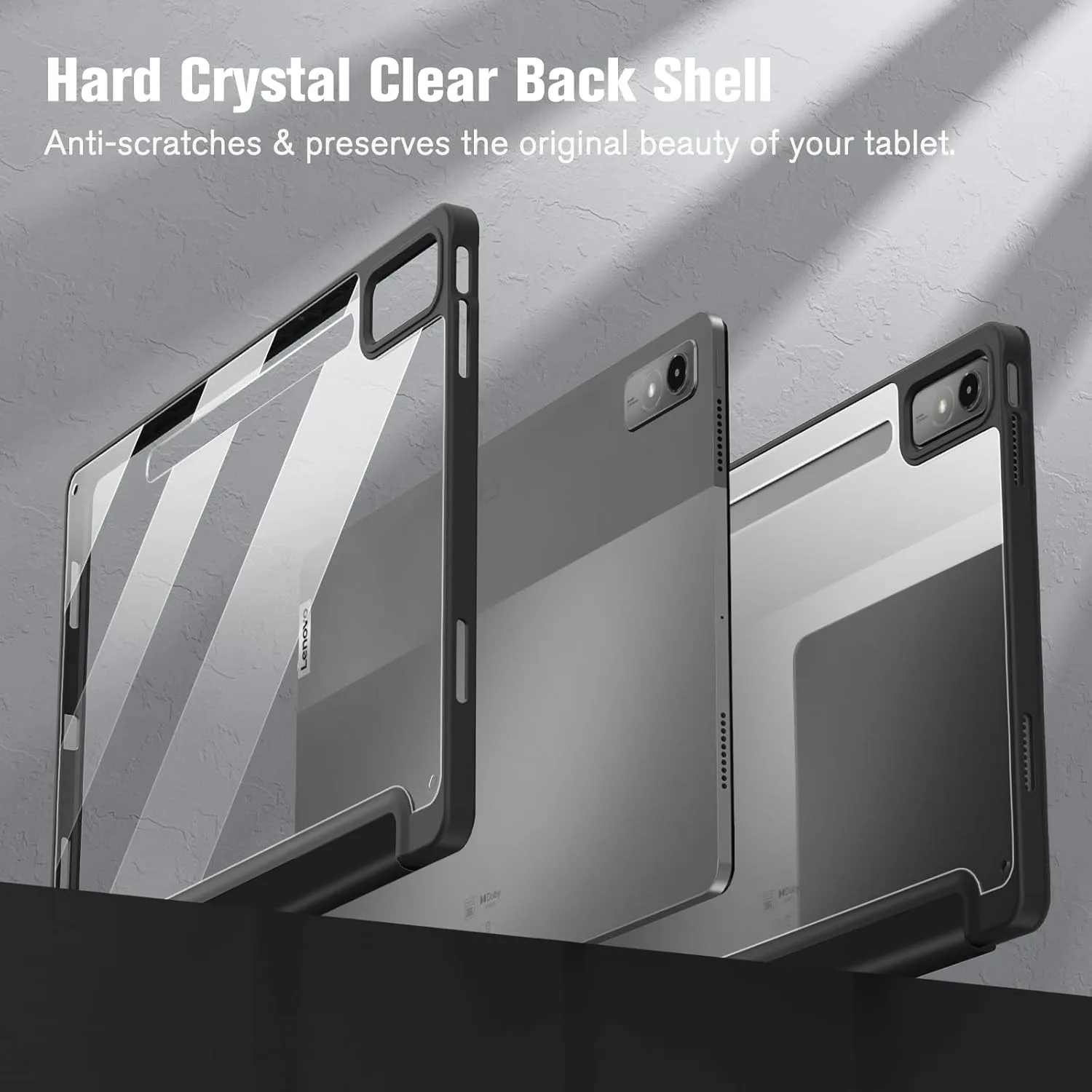 12.7-inch Tablet Case with Pen Holder and Acrylic Cover