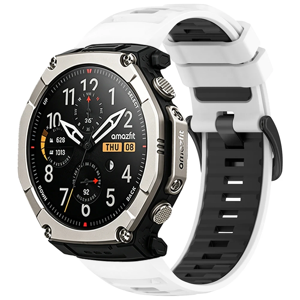 Durable Multi-Size Silicone Outdoor Watch Strap - Quick Fit Design