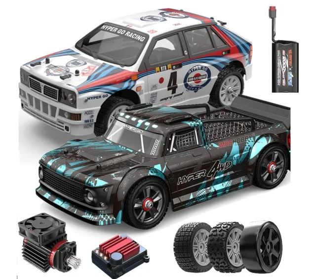 MJX Hyper Go 14301 RC Drift Rally Car 1/14 Brushless 45 & 65KPH 2S