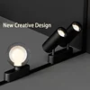 Smart Home Tuya Zigbee Remote Control 6mm Thin Surface Mount Magnetie Track Light Ceiling System Black White Lamp Lighting DC48V 4