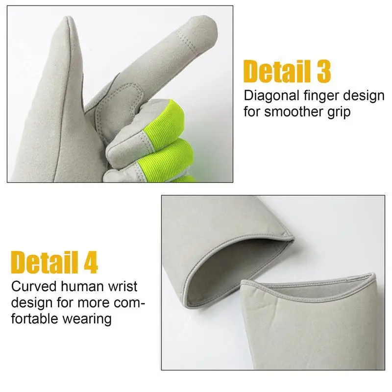 Long Gardening Gloves Or Women Thorn Proof Gloves Men's Rose Pruning Garden Gloves For Digging Glove Gardening Dipping Labor 5