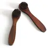 Long-handled Horse Hair Shoe Brush Soft  Leather Cleaning Brush  Round Head Shoe Cleaner Household Cleaning Brush Shoes Cleaners 4