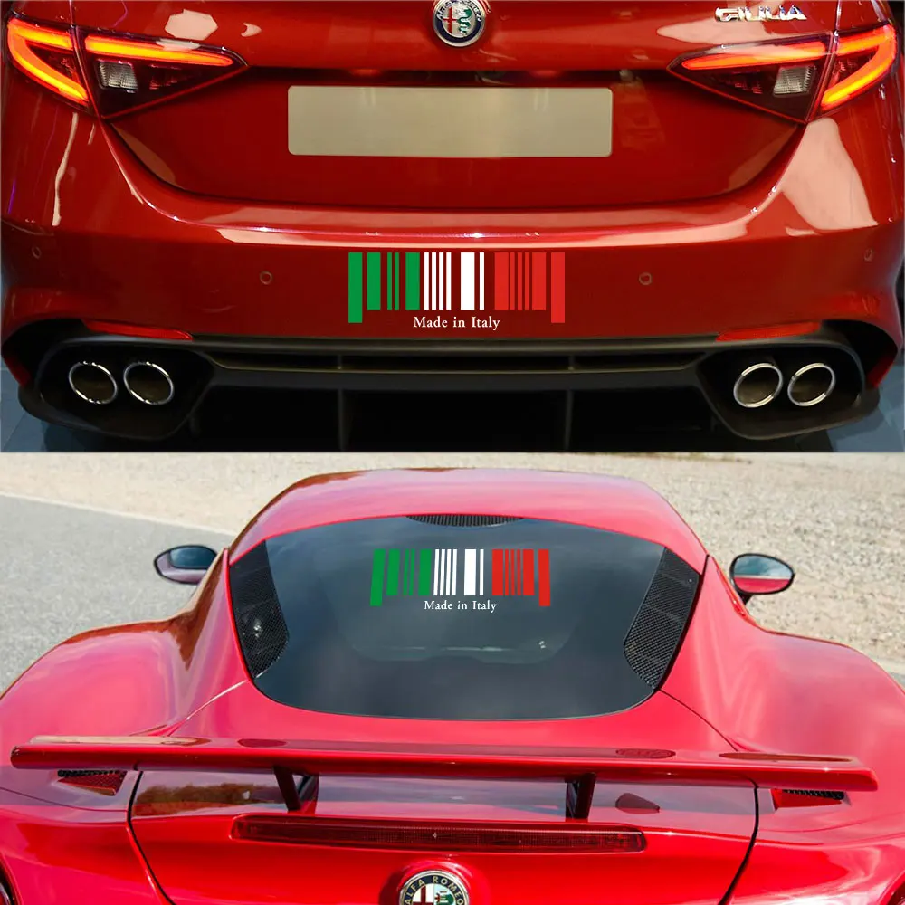 Scuderia alia Parabrezza Anteriore Parabrezza Finestra Adesivo Per Alfa Romeo Stelvio Giulia Tonale 159 156 Giulietta 147 Mo F1  34