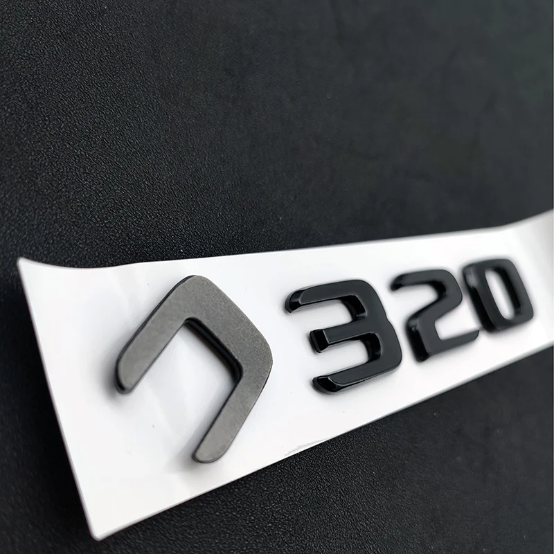 3D ABS 자동차 트렁크 배지 스티커, 후면 스타 로고 57mm, 메르세데스 C 200 220 300 320 W203 W204 W205 액세서리