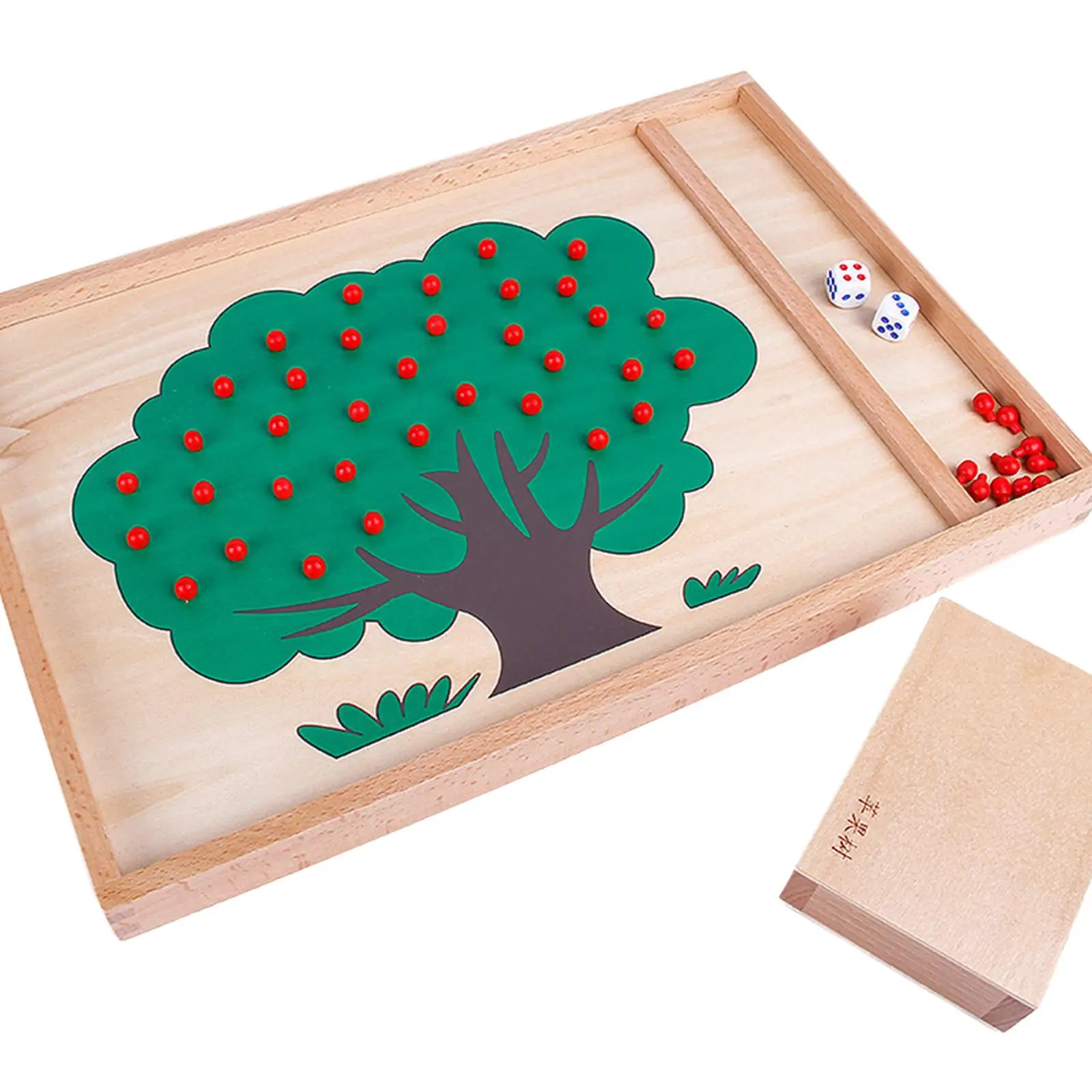 

Montessori Toy Counting Beads Education Toys Math Game Wood Math Counting Toy for Toddler Children Boys Girls Preschool Kids