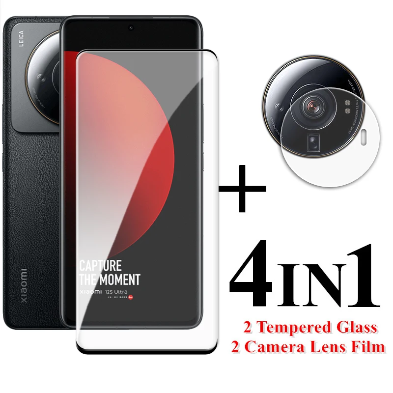 For Xiaomi 12S Ultra Tempered Glass For Xiaomi 12S Ultra Glass 3D Curved Screen Protector Xiaomi 12 12X 12S Pro Ultra Lens Film