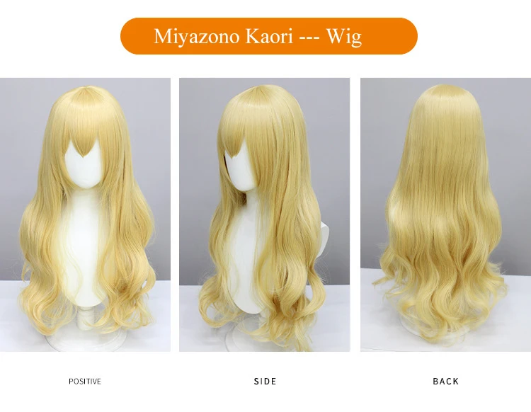 Anime Dein Lüge im April Cosplay Kaori Miyazono Schuluniform Kostüm Halloween Kostüm für Frauen 7