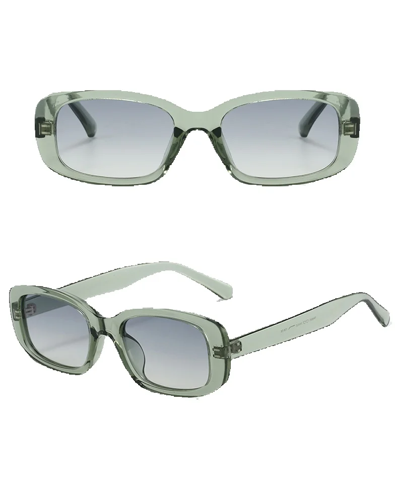 LazyZoom 2025 Yeni Geliş Siyah Kare Polarize Kadın Yuvarlak Yüz İnce Görünümlü Sürüş Balık Tutma Moda Stil Güneş Gözlüğü_voghion.com