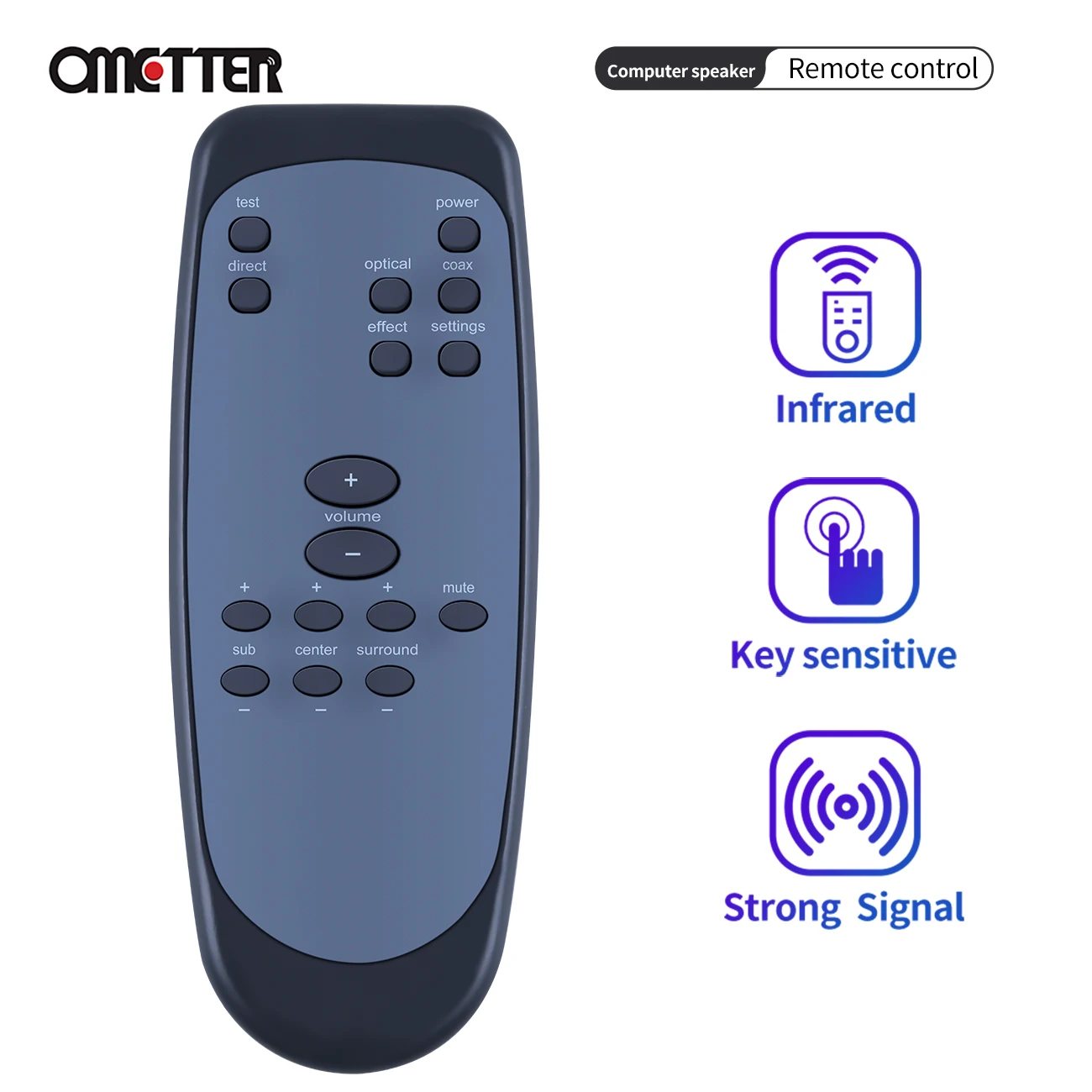 Remote Control Controller Replacement For Logitech Z5500