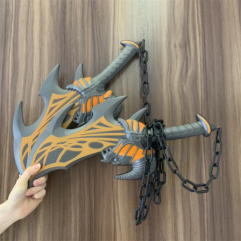 God of War 4 Exile Blade AXE Chained Cosplay Tomahawk Prop Weapon Role Playing Ghost Leviathan AXE Safety PU Model Toys Cosplay Sword Cosplay Prop Cosplay Toy Cosplay Axe