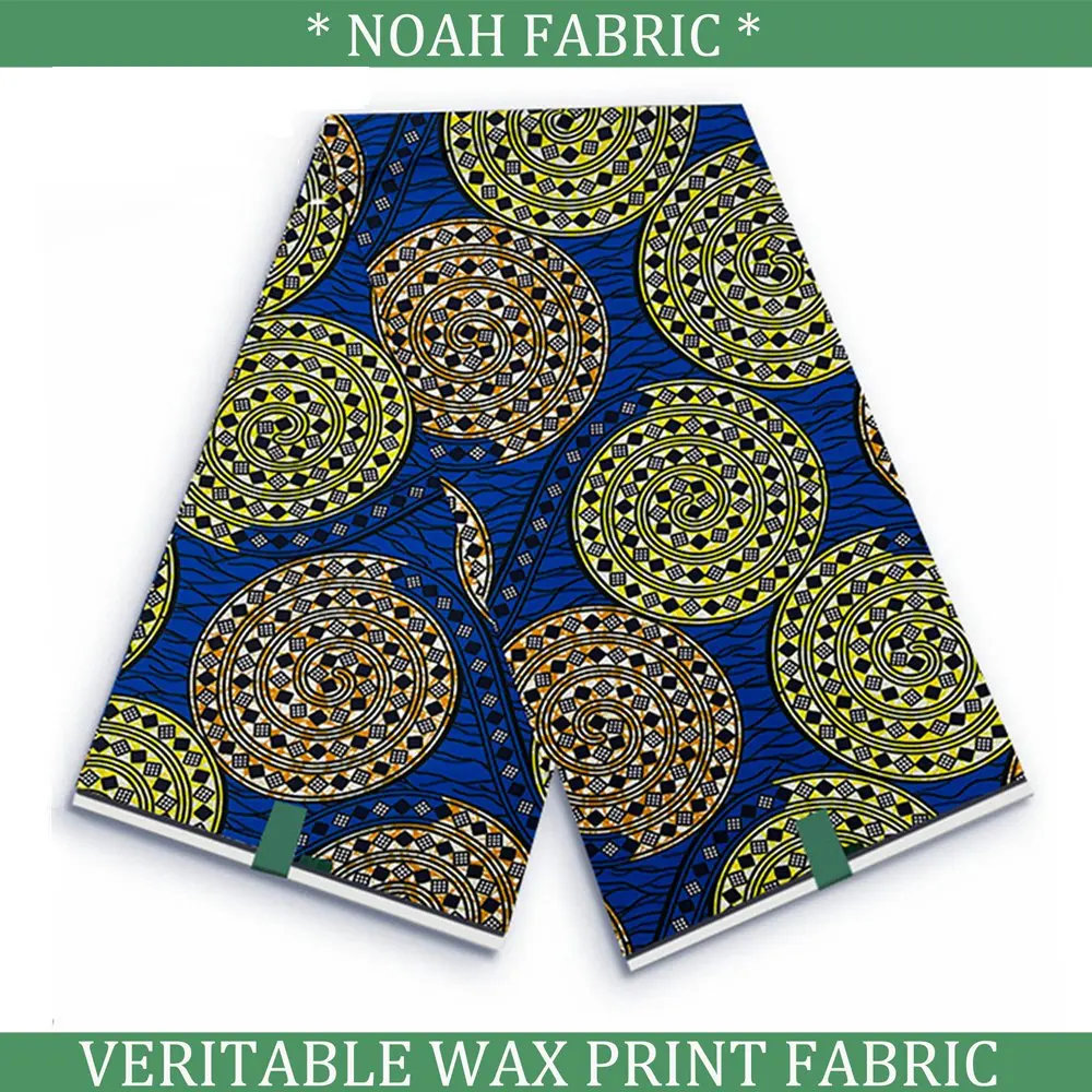 

Real Soft Hollandais Dutch Ankara Wax Batik Fabric 6 Yards 100%Cotton African Wax Prints Block Fabric For Wedding Dress VL-1053