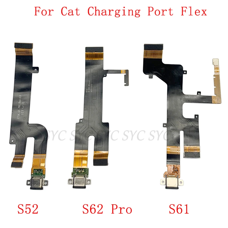 USB-разъем для подключения зарядного устройства для Cat S62 Pro S61 S52