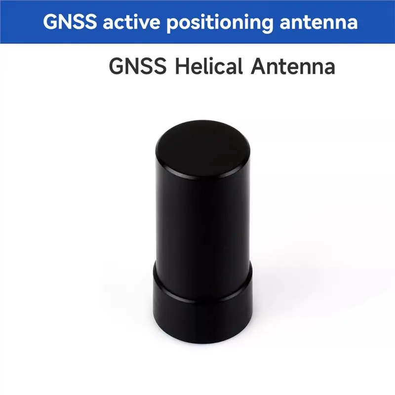 GNSS L1+ L2+ L5 다중 대역 쿼드리필라 헬릭스 액티브 고정밀 포지셔닝 안테나 IP67 방수 등급, SMA 커넥터