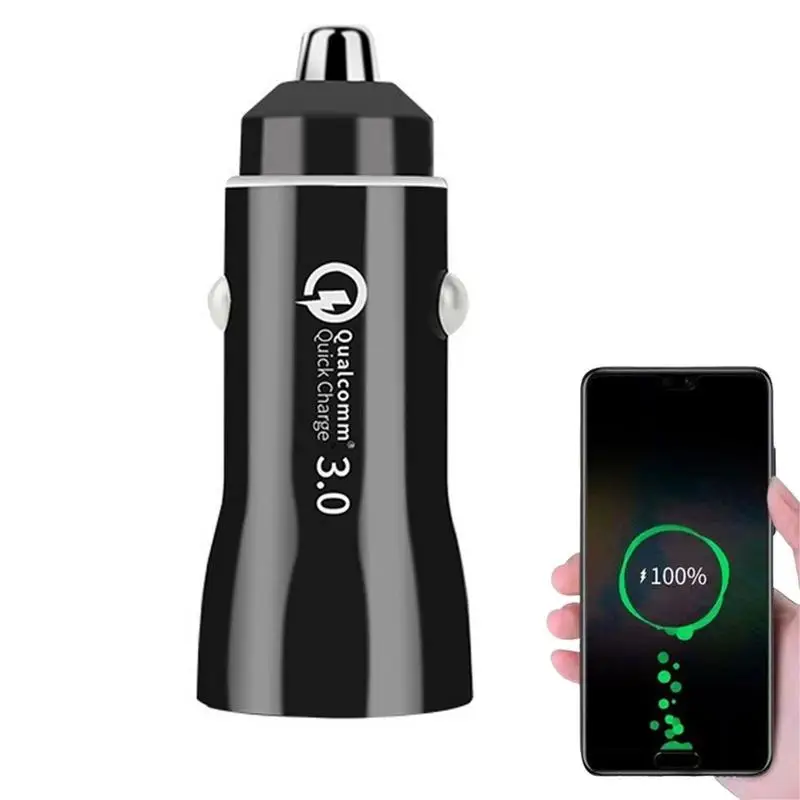 듀얼 포트 USB C 플러그 차량용 충전기, USB C타입 PD 20W, USB..