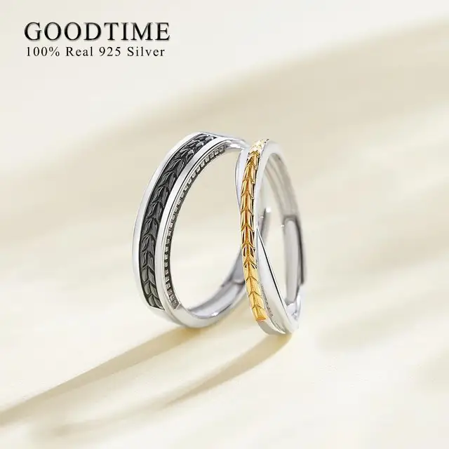 Fashion Woman Man Rings For Couple