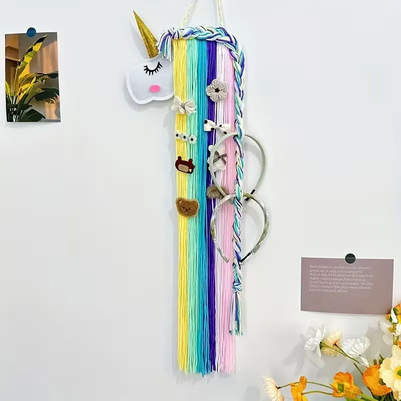 Unicorn Hair Clip & Headband Organizer - Charming Room Decor & Perfect Gift Idea