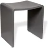 Shower Chair - Concrete, Waterproof Shower Stool, Bath Seat, FSA HSA Eligible, Medical Use, 300 lbs Weight Capacity, Non-Slip 1