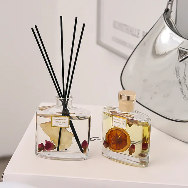 100 Ml Nád Diffúzor Palack Szárított Virág- És Növényi Illóolaj -Diffúzorkészletek Szállodai Otthoni Aromaterápiás Levegő Friss Illat - Image 2