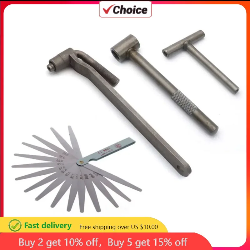 MotorcycleEngineValveAdjustmentToolSquareHexagonSocketTSpanner